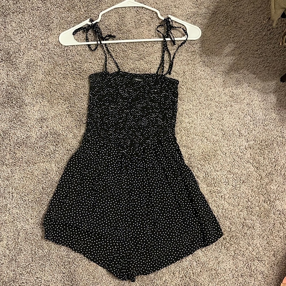 Polka dot romper